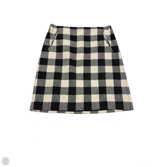 Skirt Mini & Short By Talbots In Checkered Pattern, Size: 2