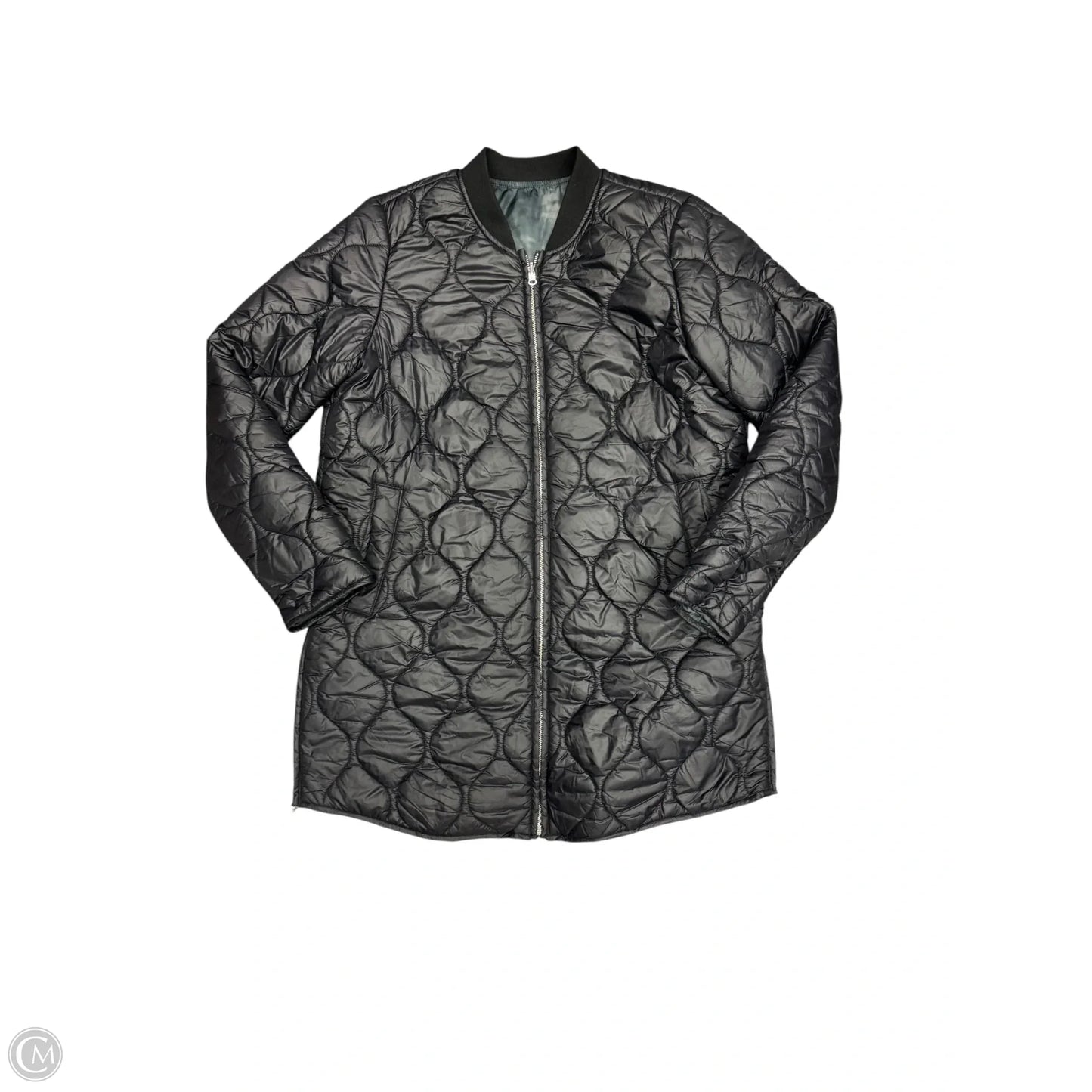 Jacket Puffer & Quilted By Cmb In Black, Size: Xl