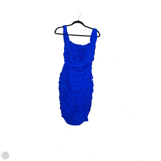 Dress Party Short By Clothes Mentor In Blue, Size: L