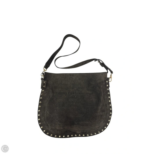 Handbag Leather By Cma, Size: Large