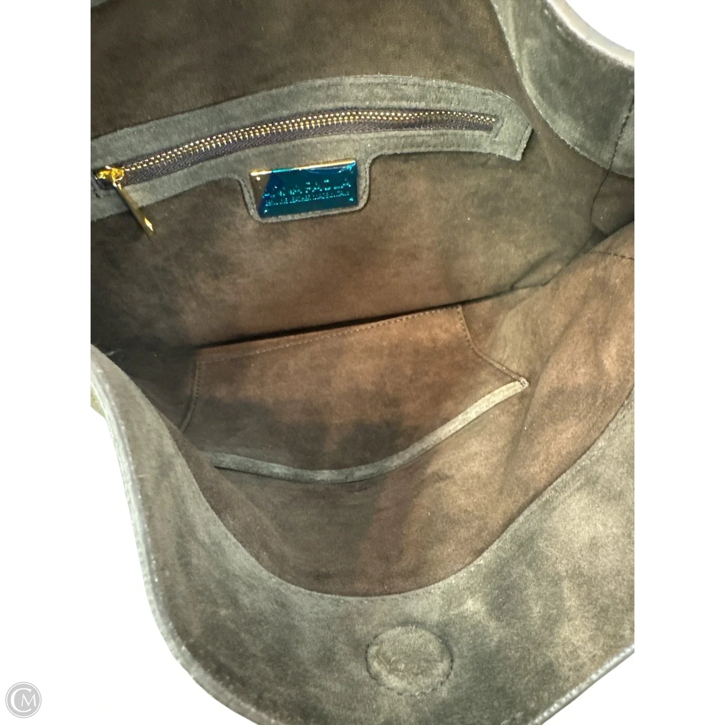 Handbag Leather By Cma, Size: Large