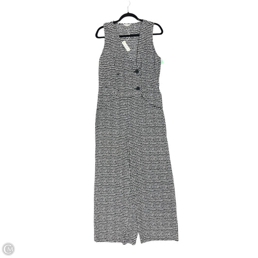 Jumpsuit By Max Studio In Black & White, Size: L