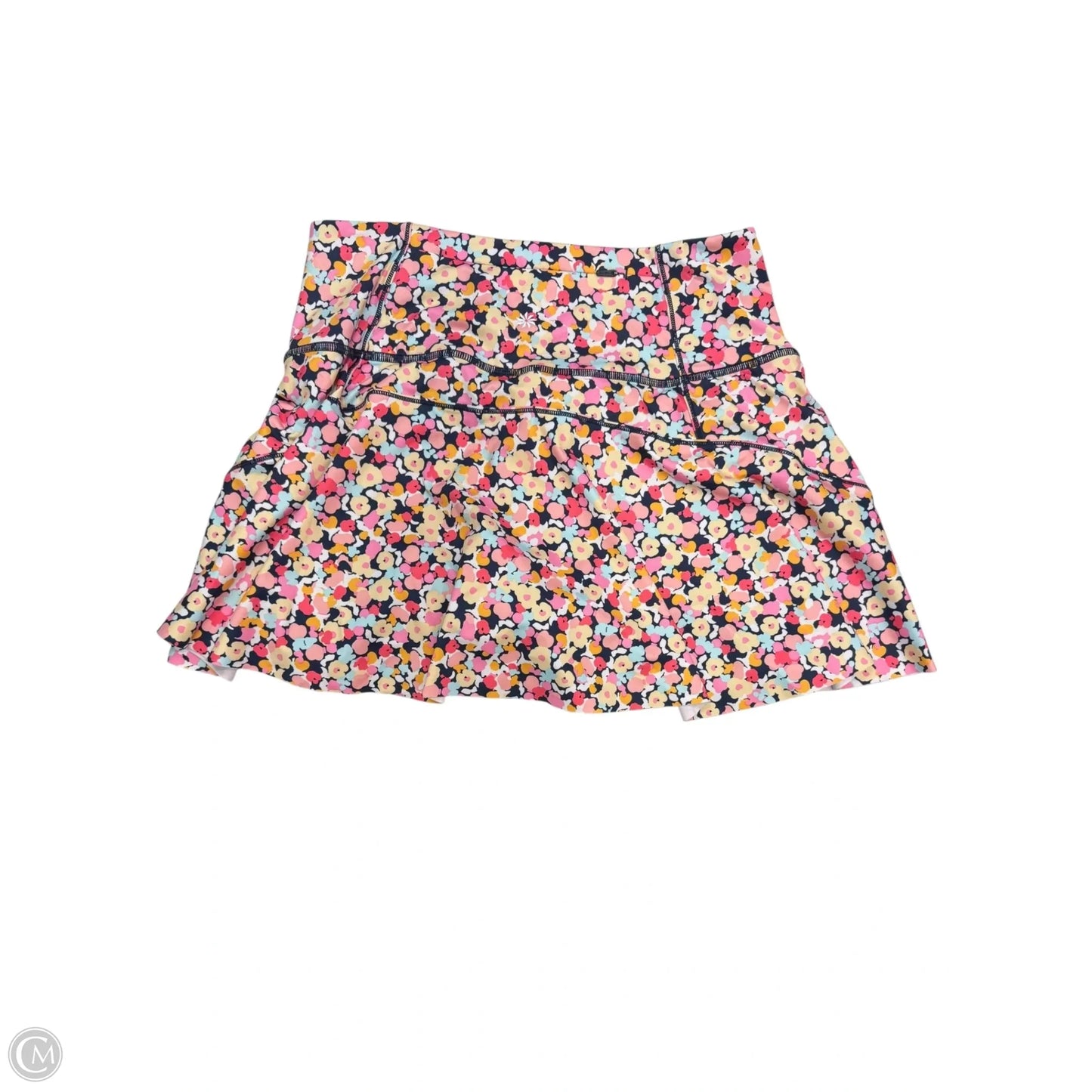Athletic Skort By Athleta In Floral Print, Size: S