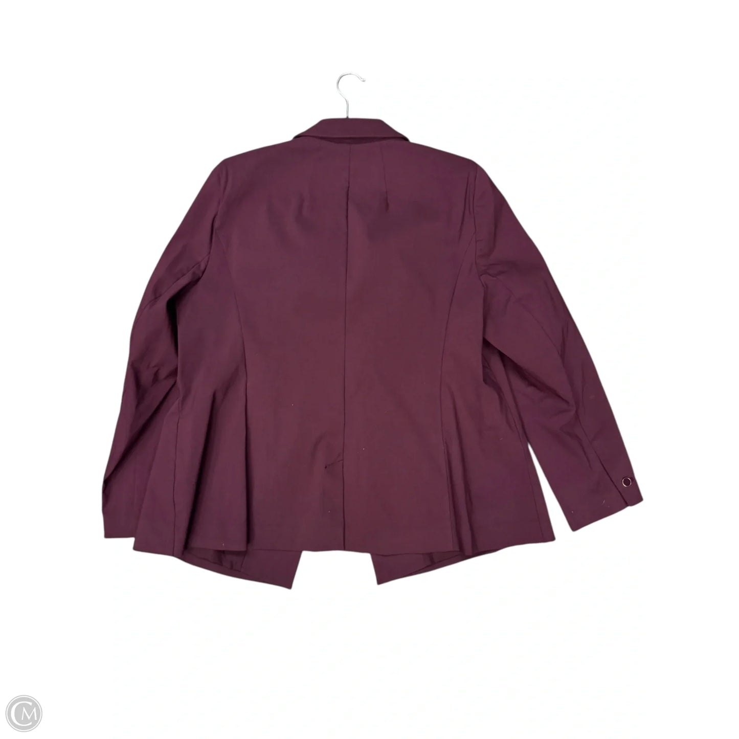 Blazer By Lane Bryant In Maroon, Size: 18