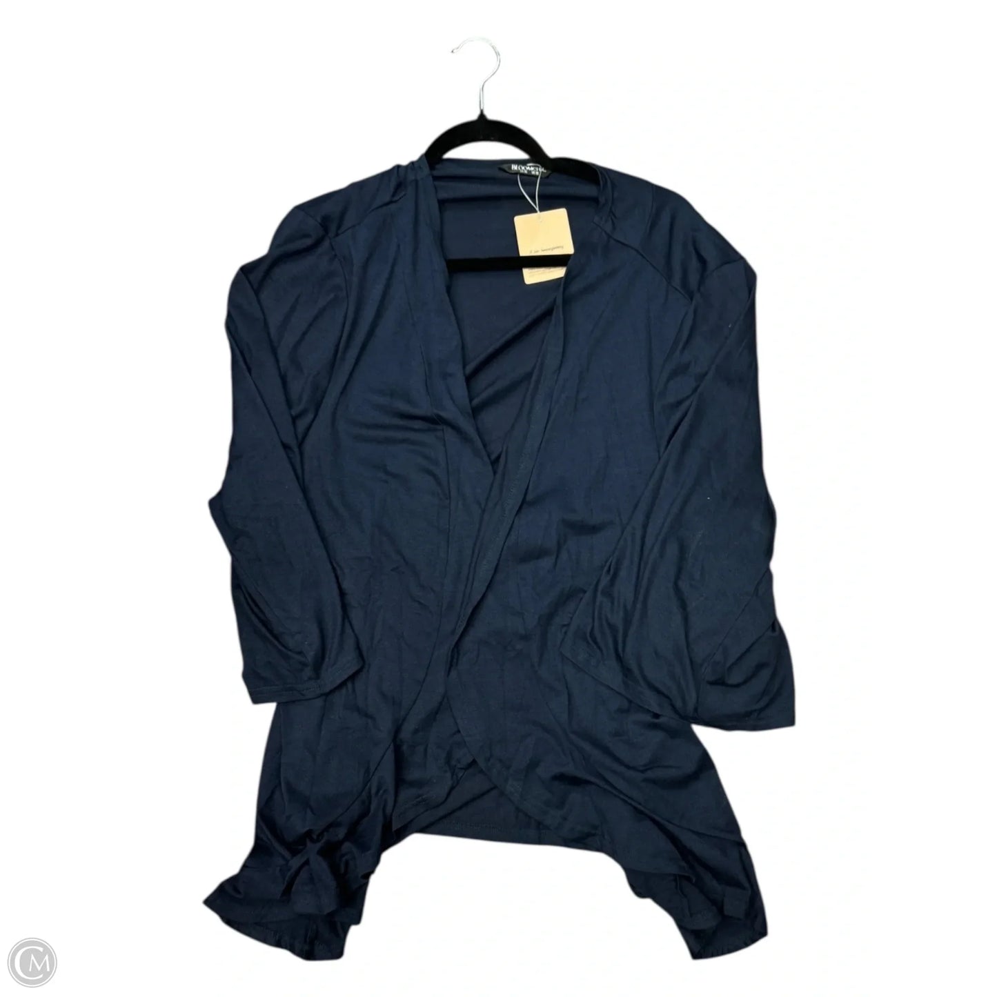 Cardigan By Bloomchic In Blue, Size: 26