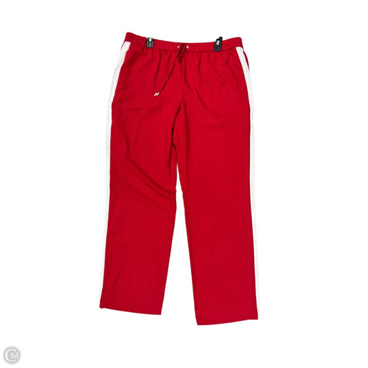 Pants Joggers By Michael By Michael Kors In Red, Size: Xl