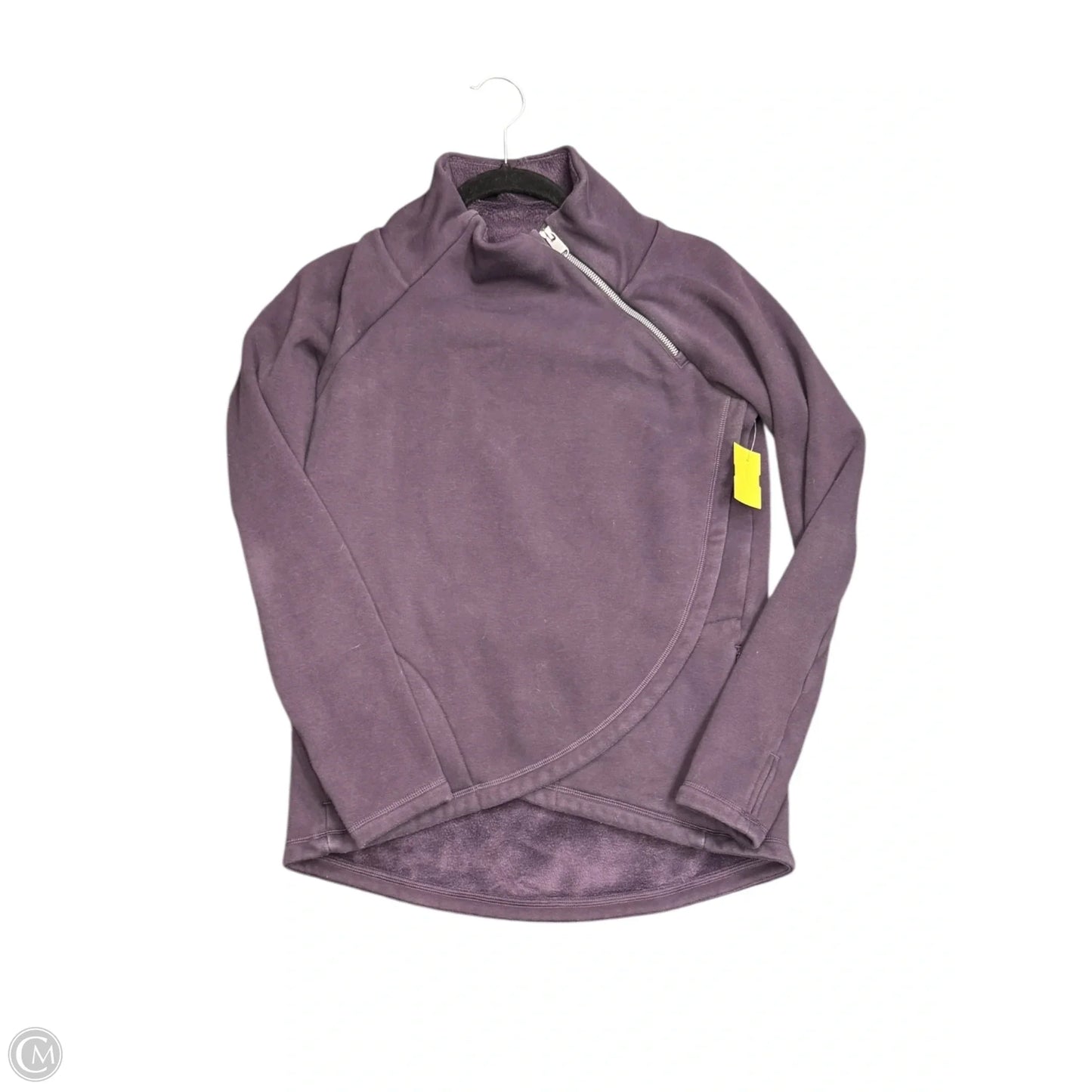Sweatshirt Collar By Athleta In Purple, Size: Xs