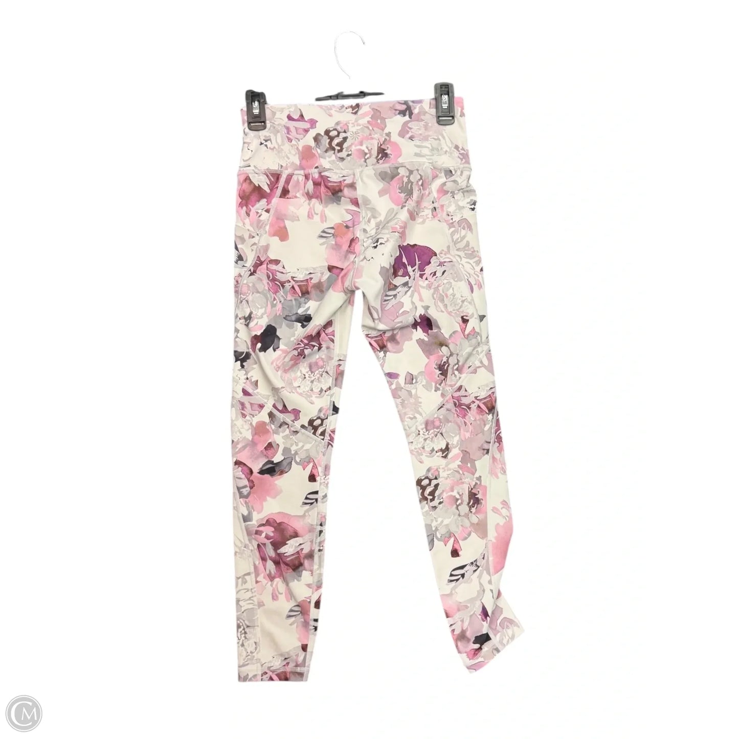 Athletic Leggings By Athleta In Floral Print, Size: S