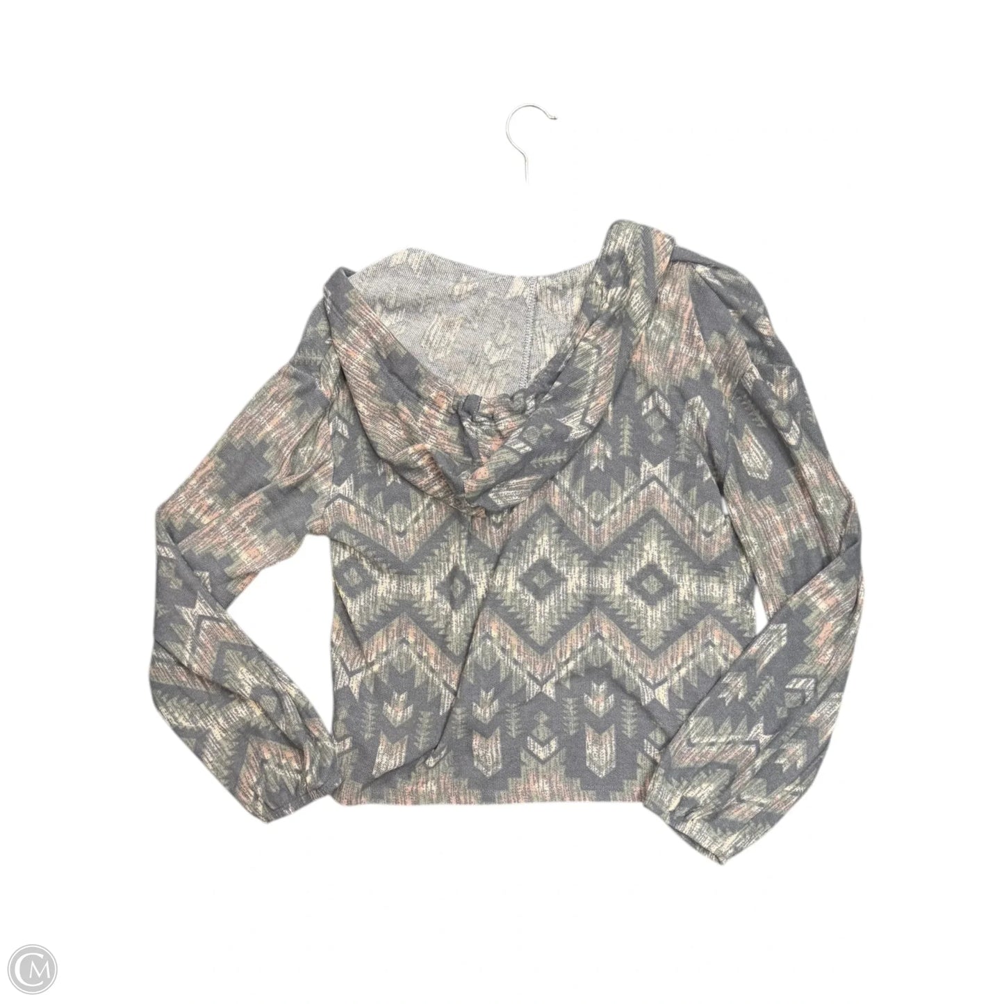 Top Long Sleeve By Wallflower In Blue, Size: L