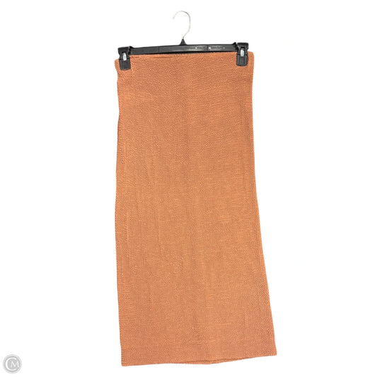 Skirt Midi By Z Supply In Copper, Size: M