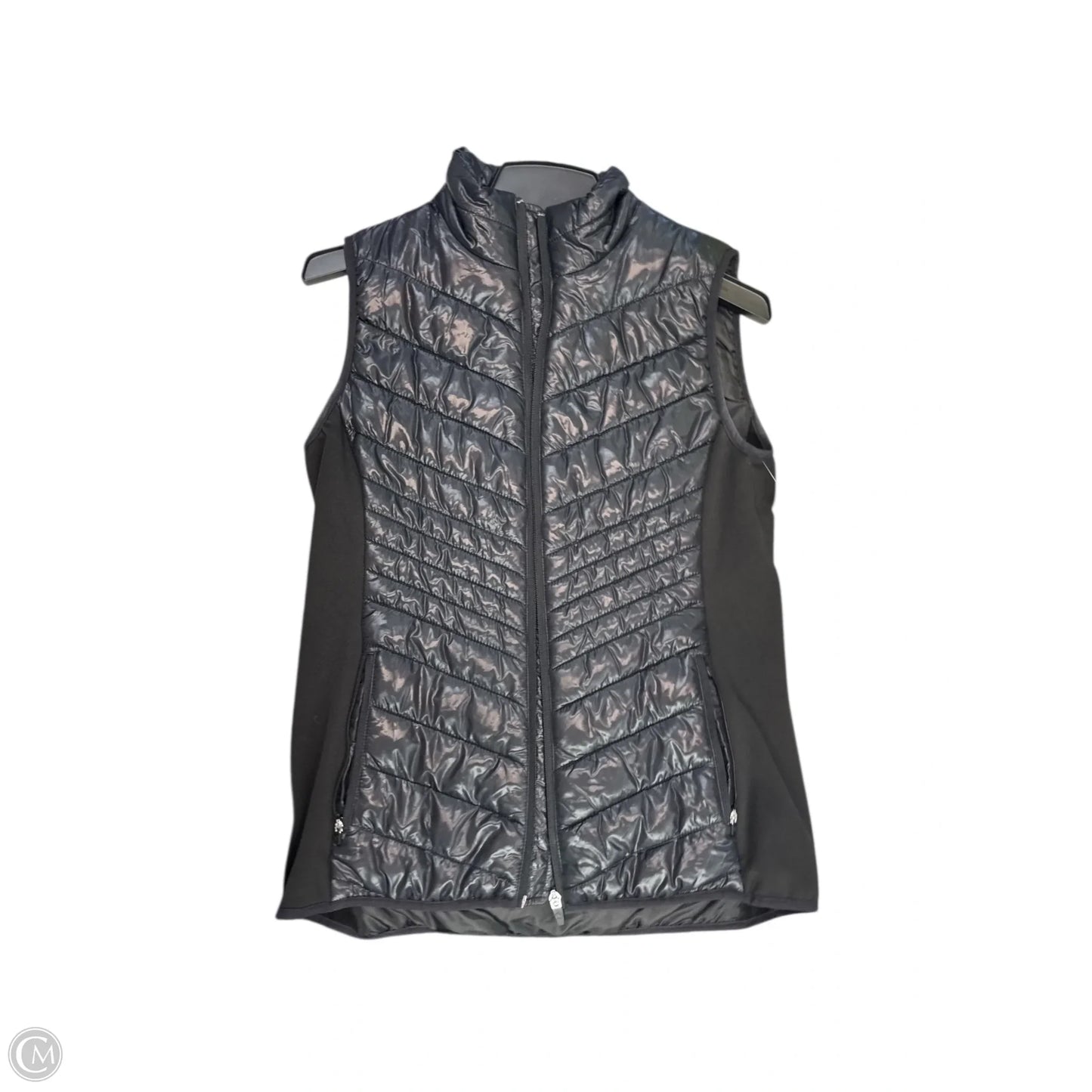 Vest Puffer & Quilted By Xersion In Black, Size: M
