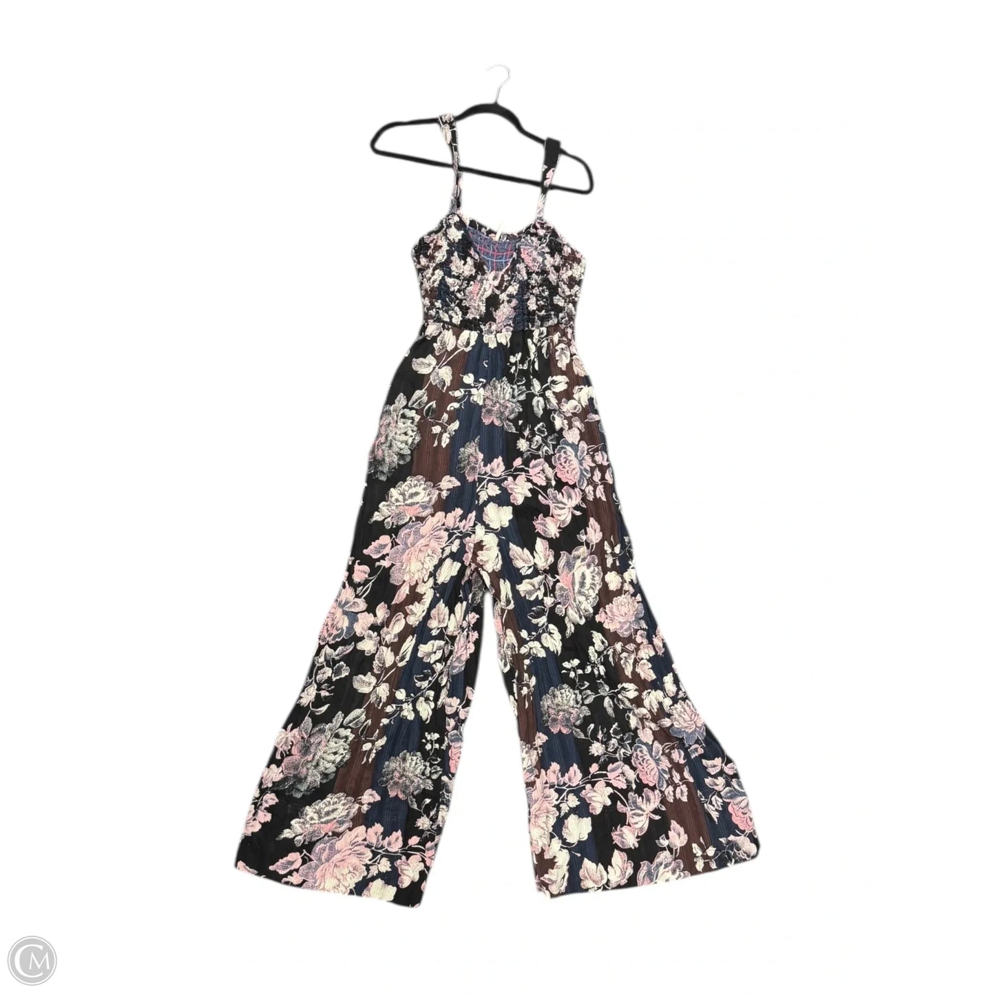 Jumpsuit By Free People In Blue & Pink, Size: L