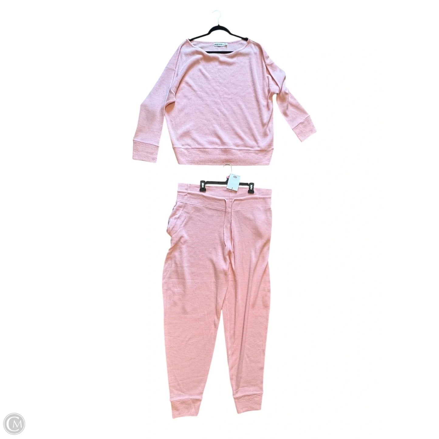 Sweater 2pc By Clothes Mentor In Pink, Size: 20