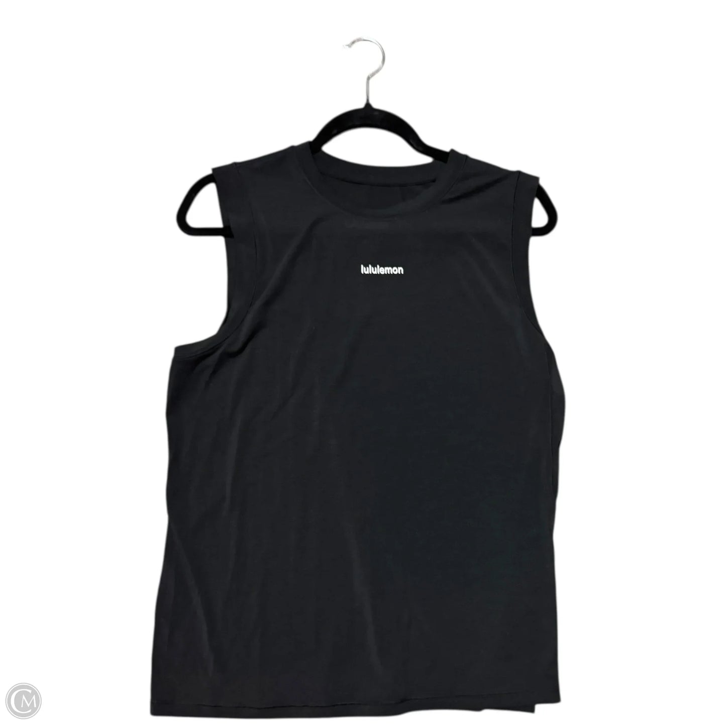 Athletic Tank Top By Lululemon In Black, Size: L