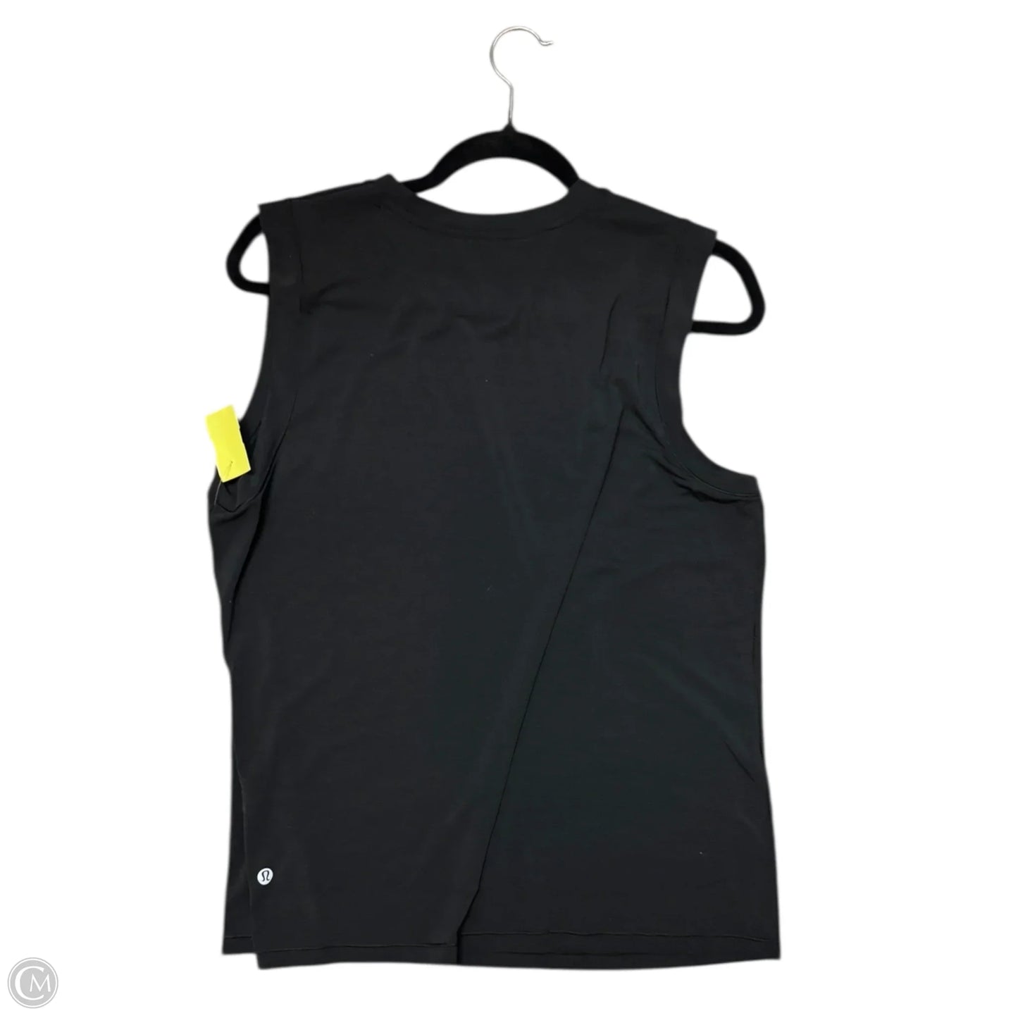 Athletic Tank Top By Lululemon In Black, Size: L