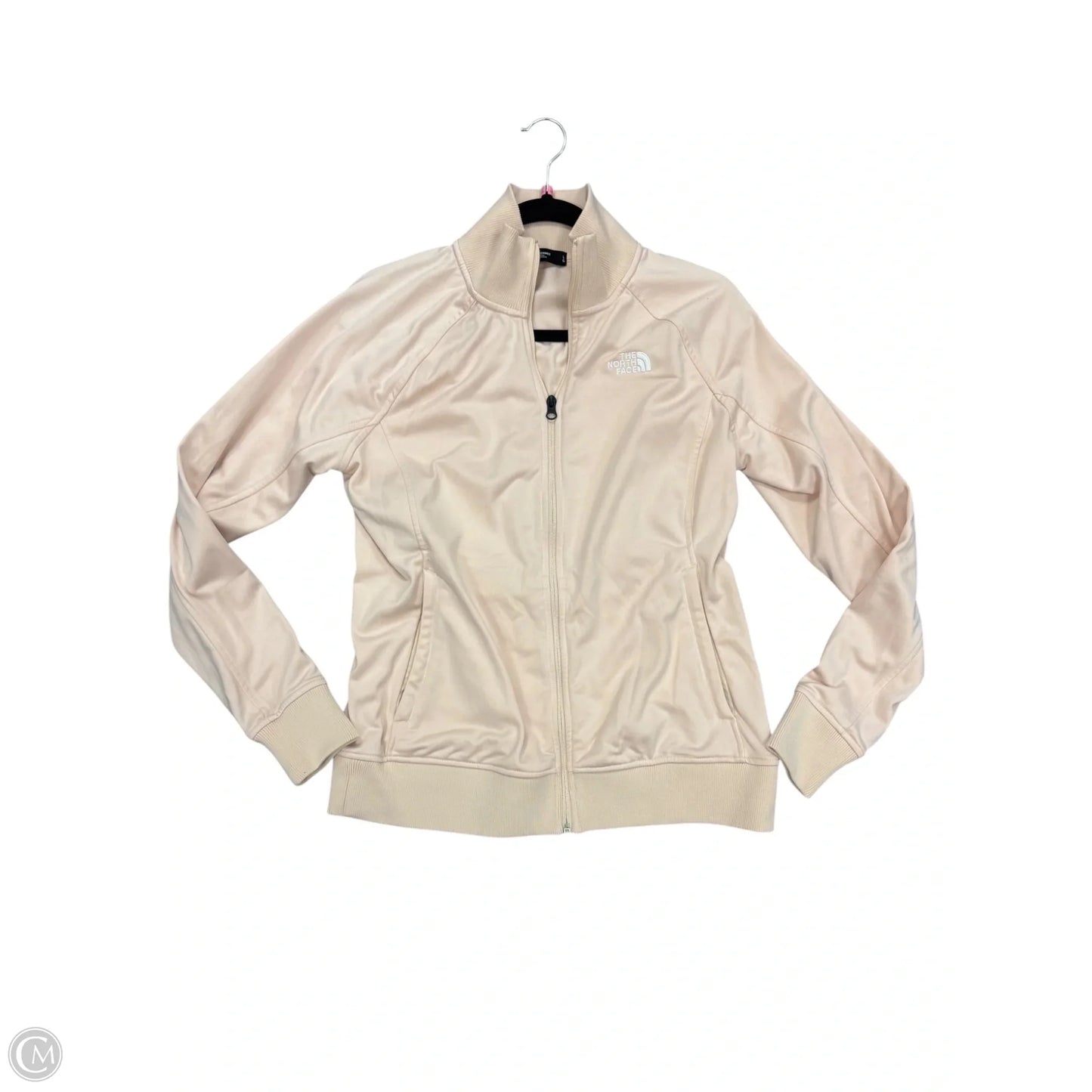 Athletic Jacket By The North Face In Peach, Size: L