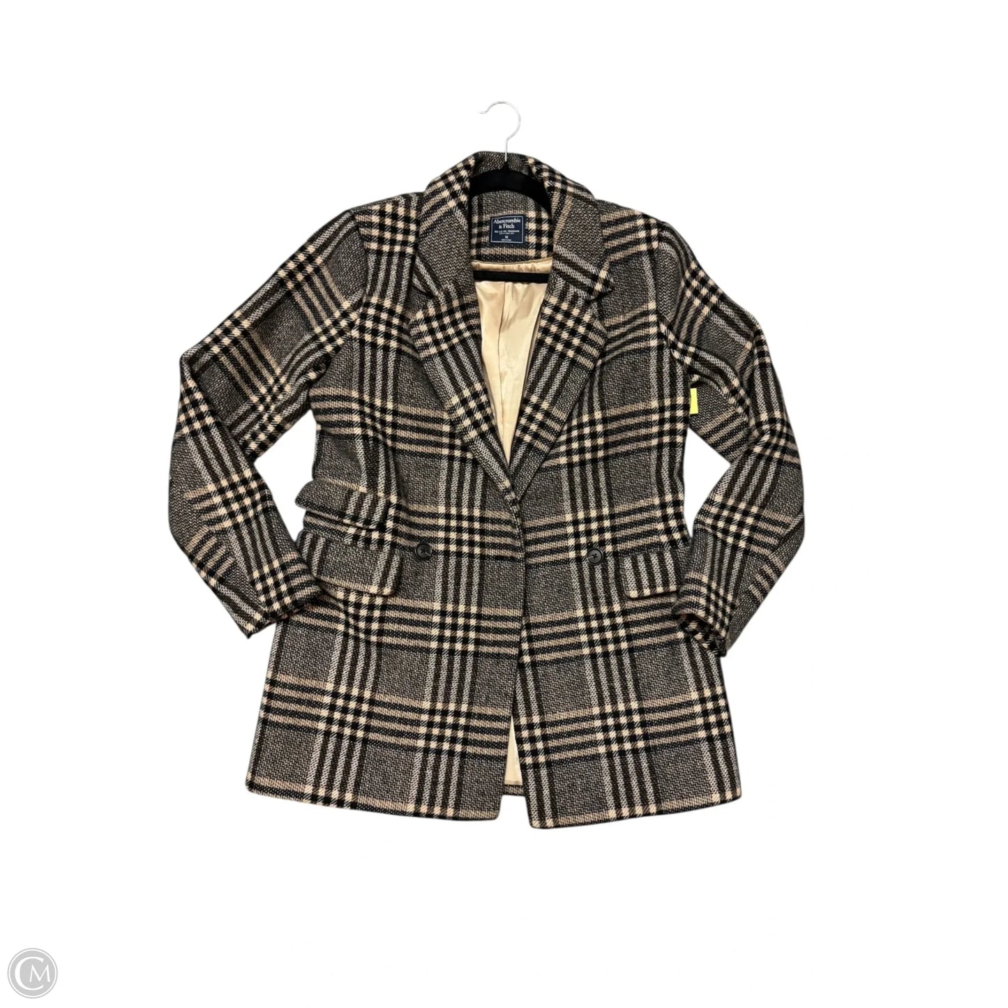 Jacket Other By Abercrombie And Fitch In Brown & Cream, Size: M