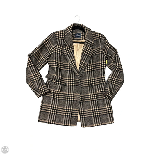 Jacket Other By Abercrombie And Fitch In Brown & Cream, Size: M