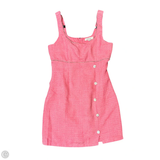 Dress Party Short By Francesca's In Pink, Size: S