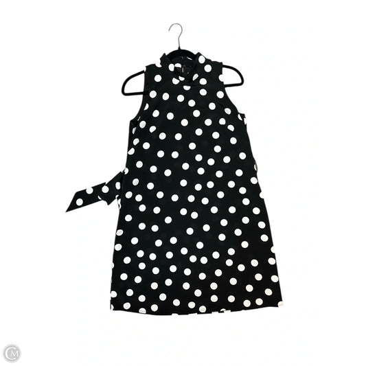 Dress Party Midi By White House Black Market In Polkadot Pattern, Size: 2