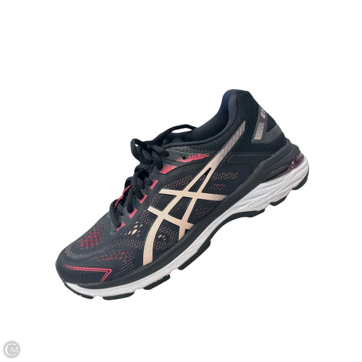 Shoes Athletic By Asics In Black & Red, Size: 8