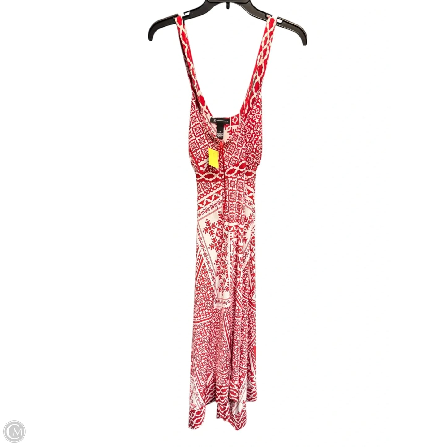 Dress Casual Maxi By Inc In Red & White, Size: M
