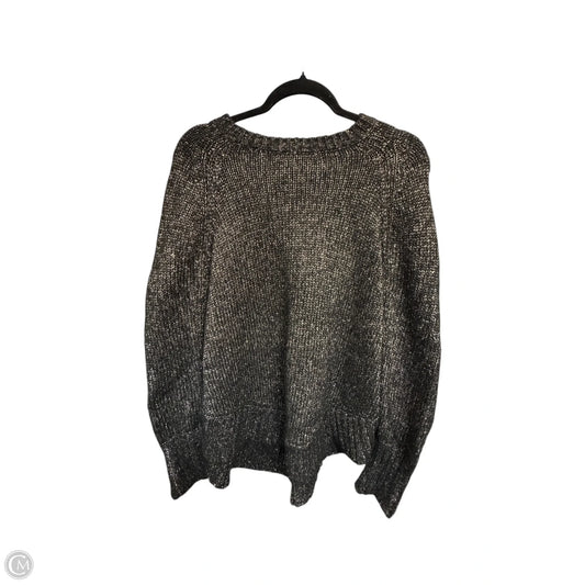 Sweater Designer By Michael Kors In Black & Gold, Size: S