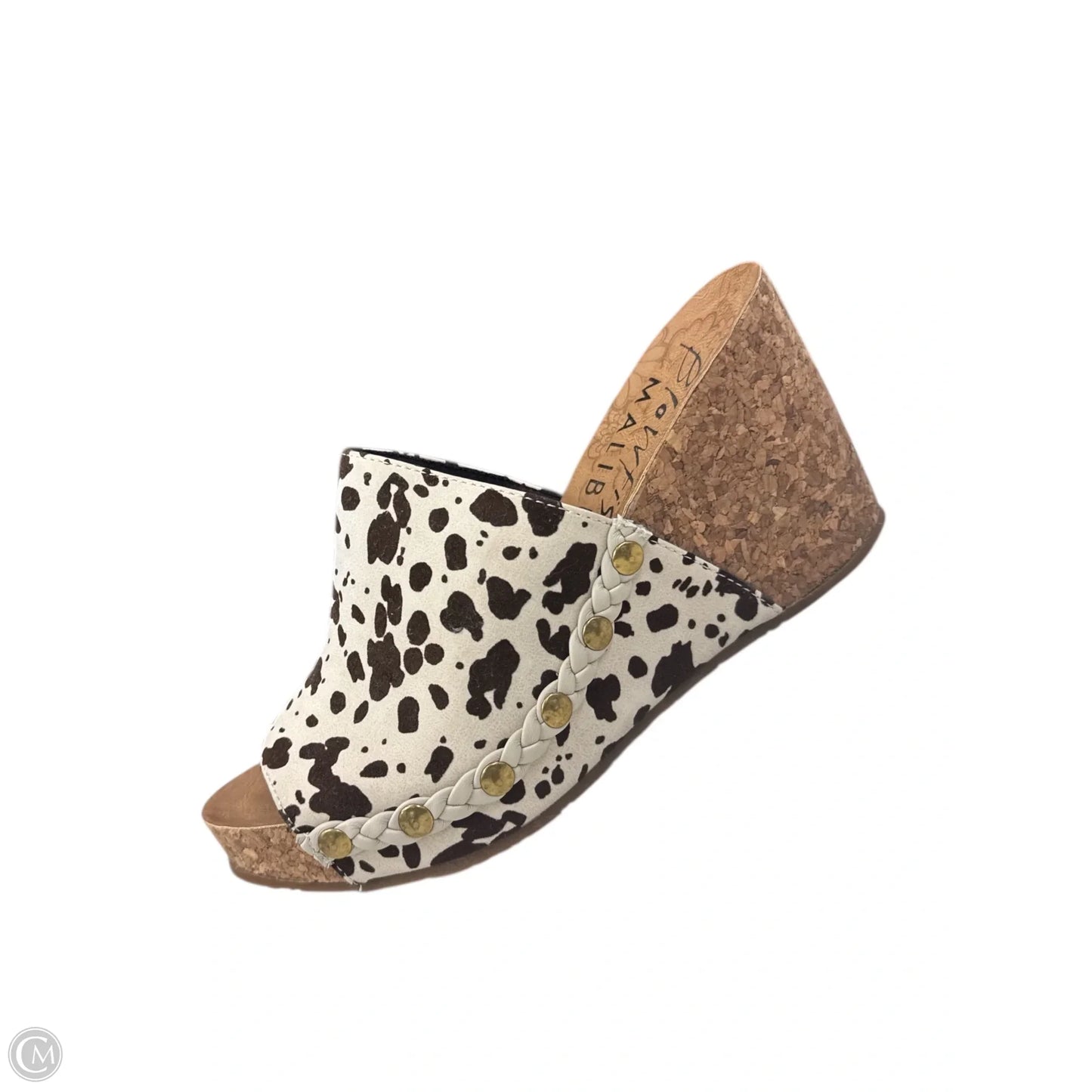 Sandals Heels Block By Blowfish In Animal Print, Size: 9
