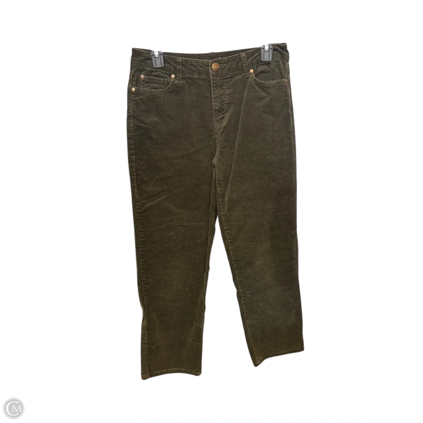 Pants Corduroy By Jones New York In Green, Size: 4
