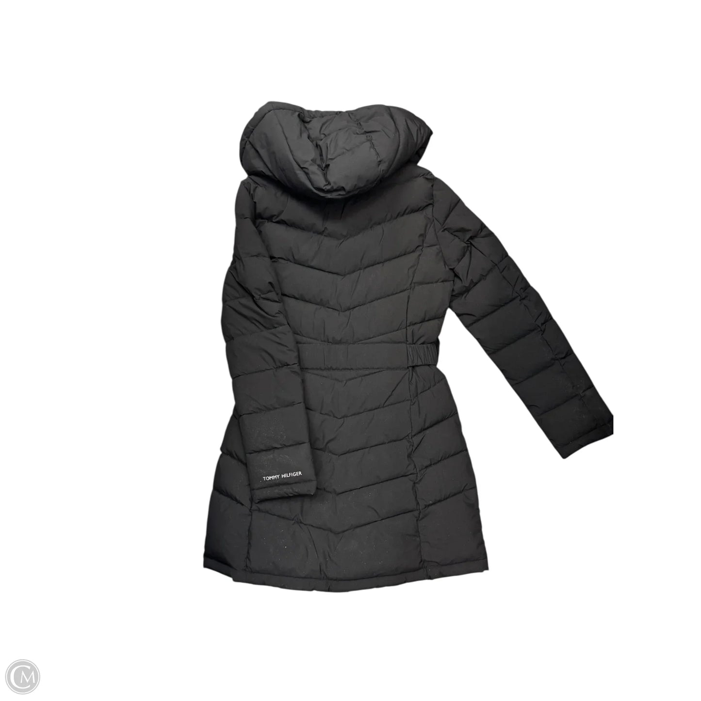 Coat Parka By Tommy Hilfiger In Black, Size: S