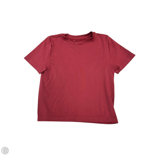 Top Short Sleeve By A New Day In Red, Size: Xl