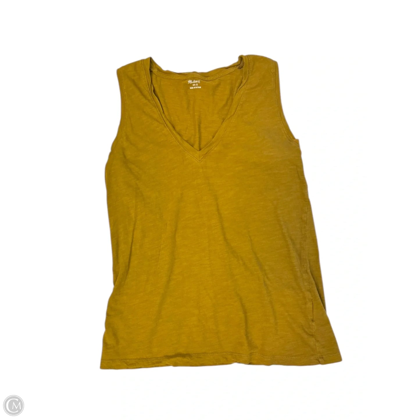 Top Sleeveless By Madewell In Green, Size: S