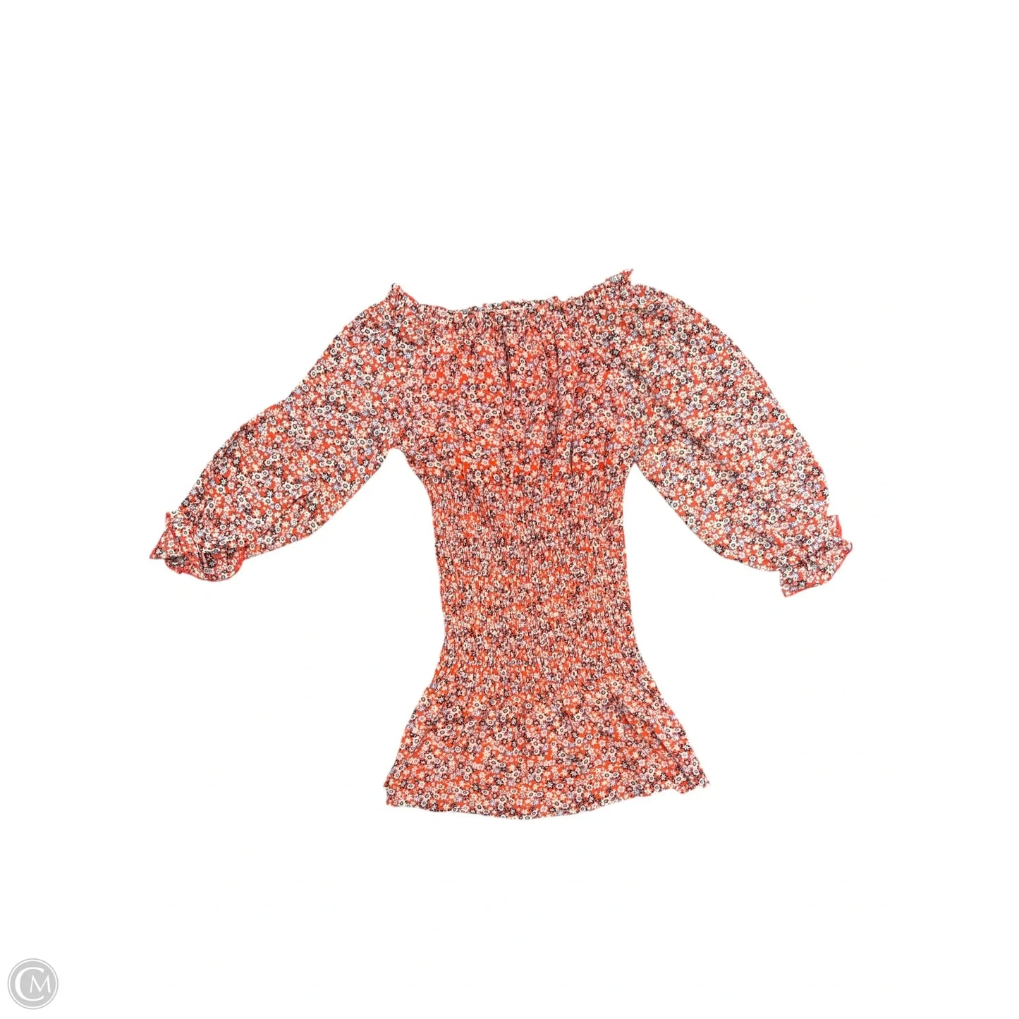 Dress Casual Short By Hyfve In Floral Print, Size: L