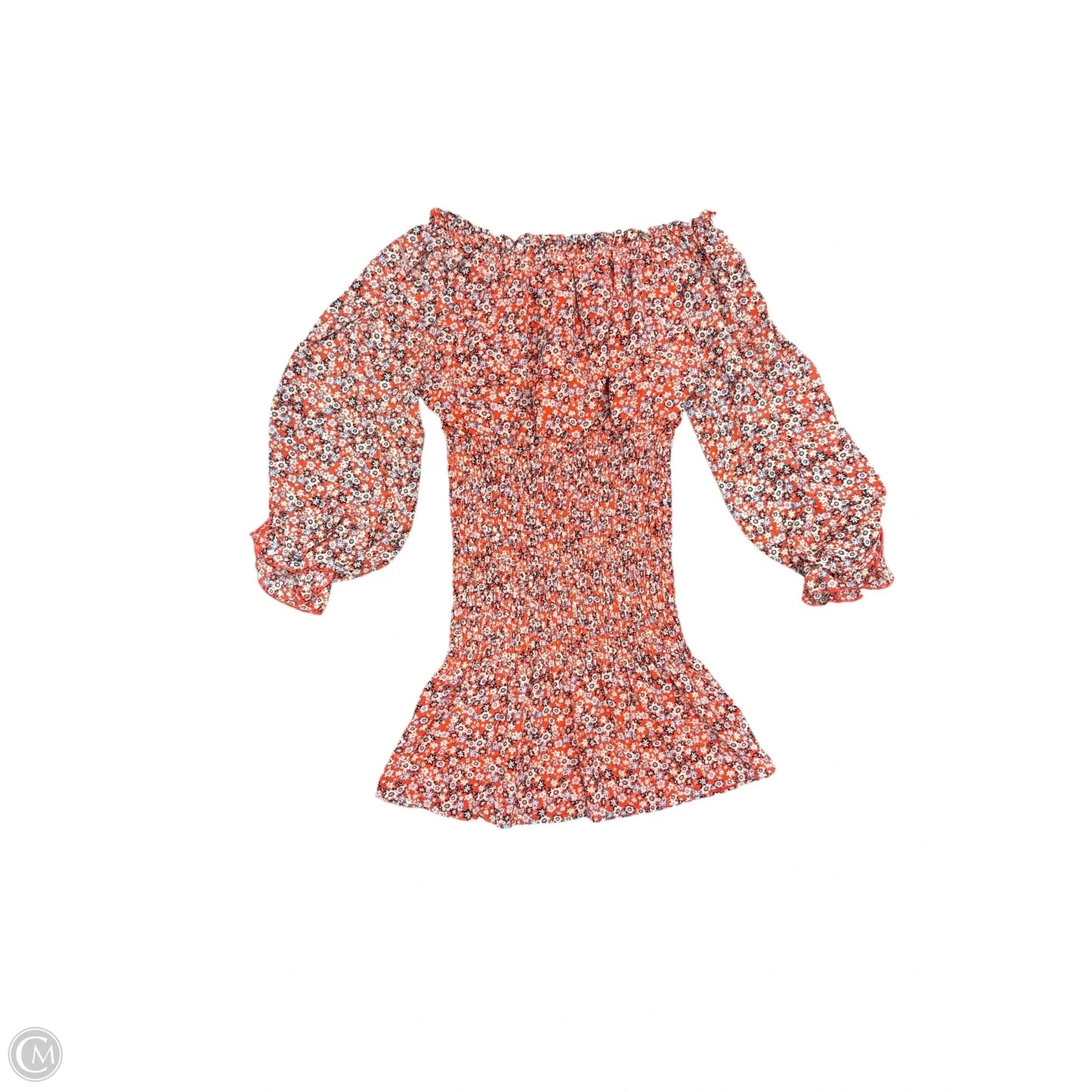 Dress Casual Short By Hyfve In Floral Print, Size: L