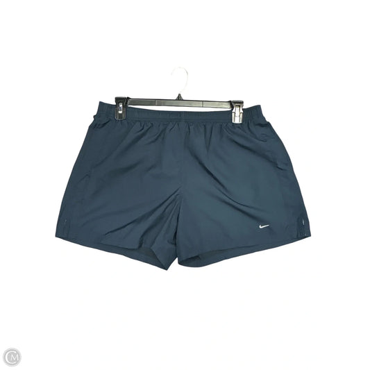 Athletic Shorts By Nike Apparel In Navy, Size: Xl
