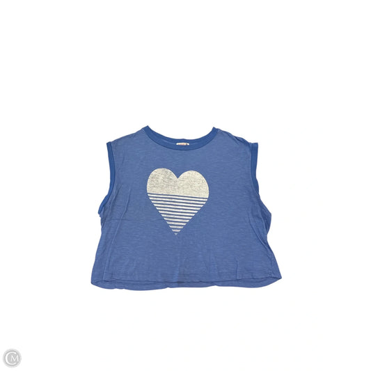 Top Short Sleeve By Sundry In Blue, Size: M