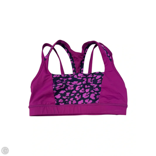 Athletic Bra By Lululemon In Purple, Size: S