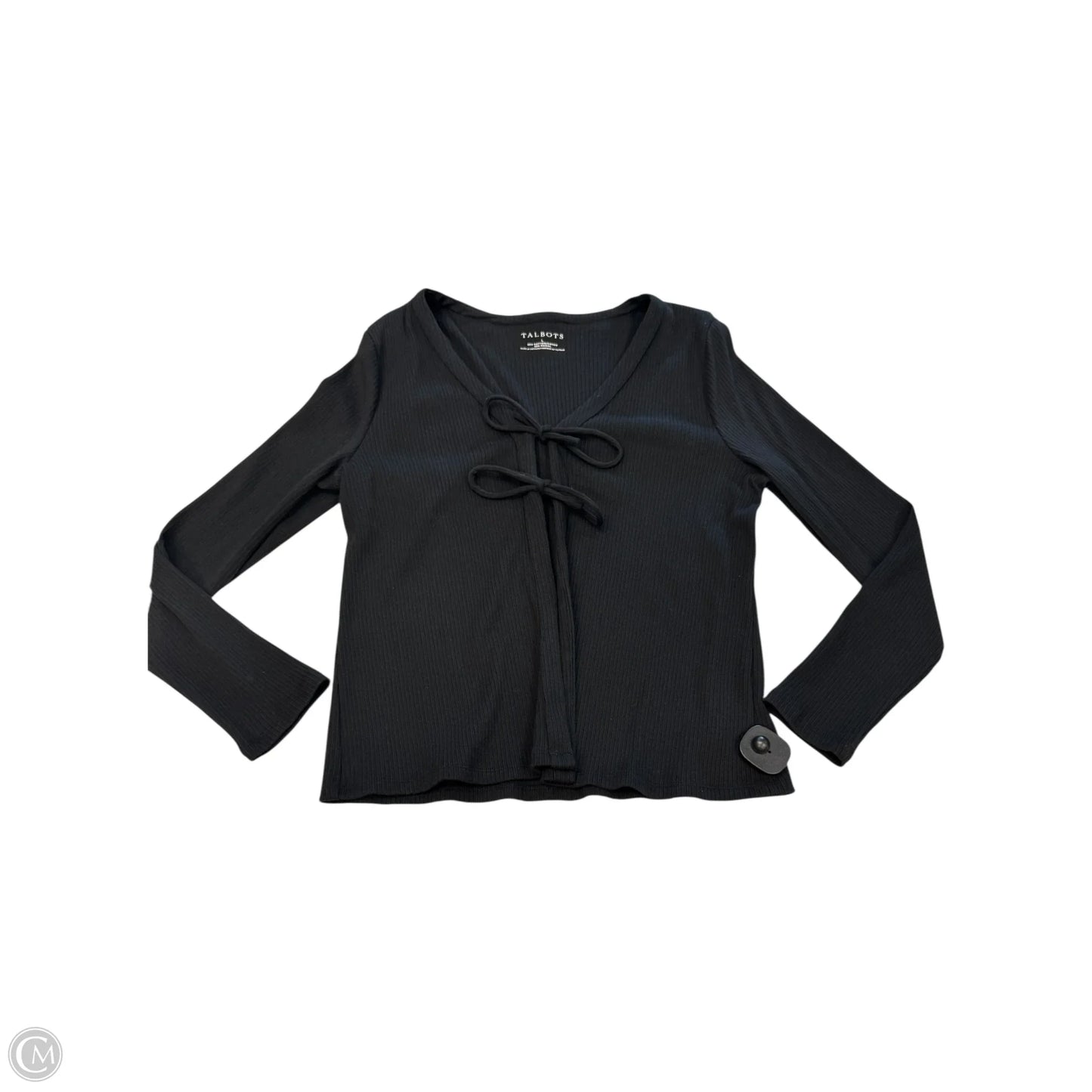 Cardigan By Talbots In Black, Size: L
