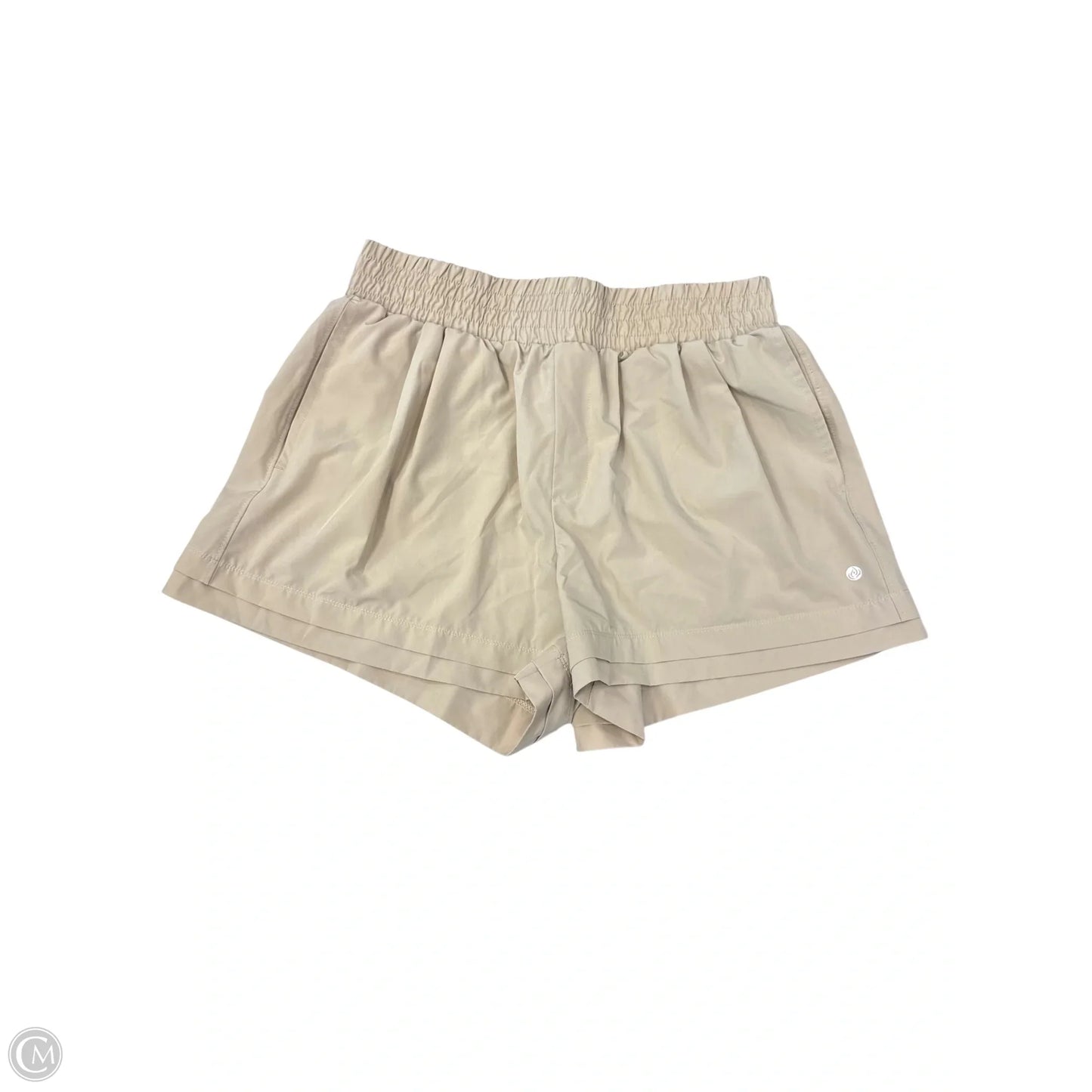 Athletic Shorts By Apana In Tan, Size: Xl