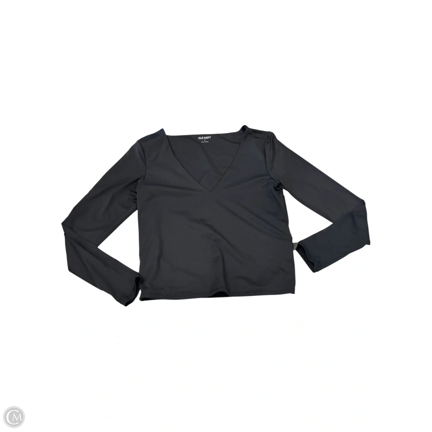 Top Long Sleeve By Old Navy In Black, Size: M
