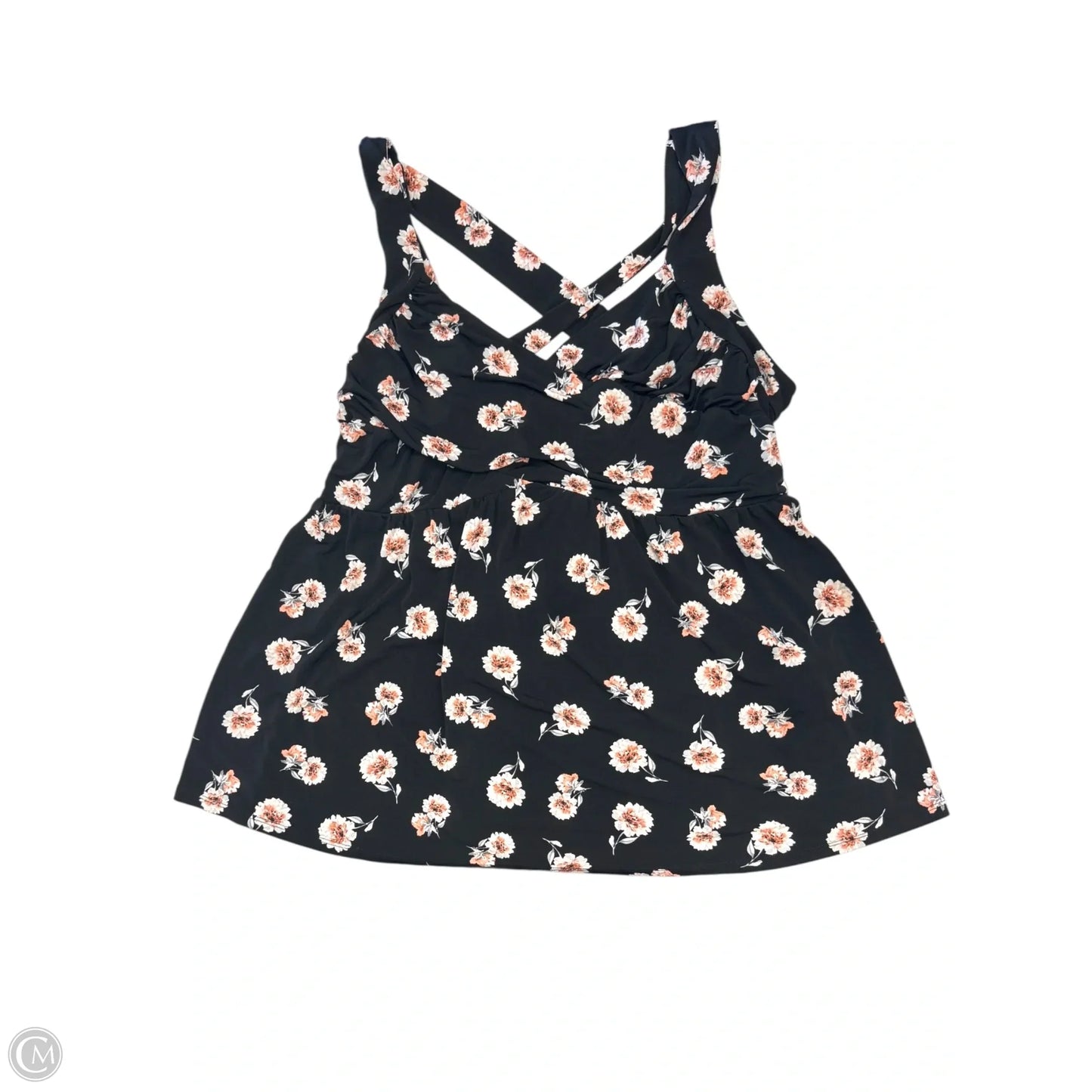 Top Sleeveless By Torrid In Black, Size: 3x