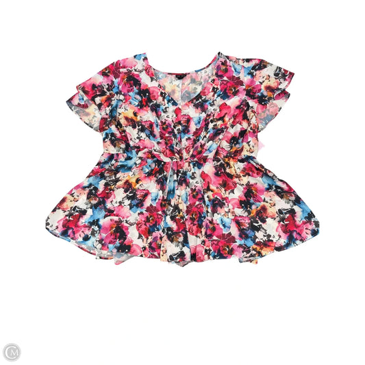 Top Short Sleeve By Torrid In Multi-colored, Size: 3x