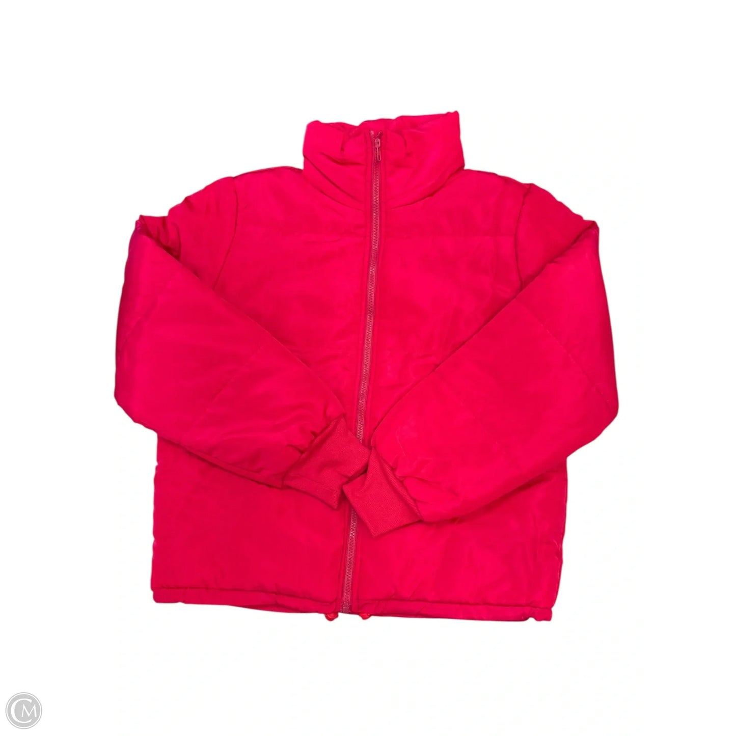 Jacket Puffer & Quilted By Clothes Mentor In Pink, Size: M