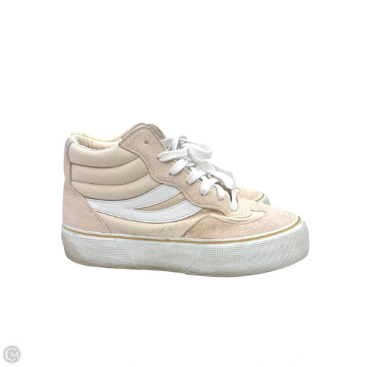 Shoes Athletic By Superga In Tan, Size: 8.5