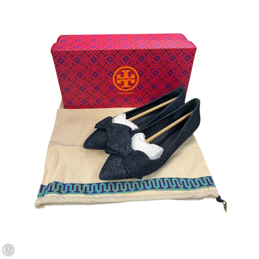Shoes Designer By Tory Burch In Navy, Size: 6.5
