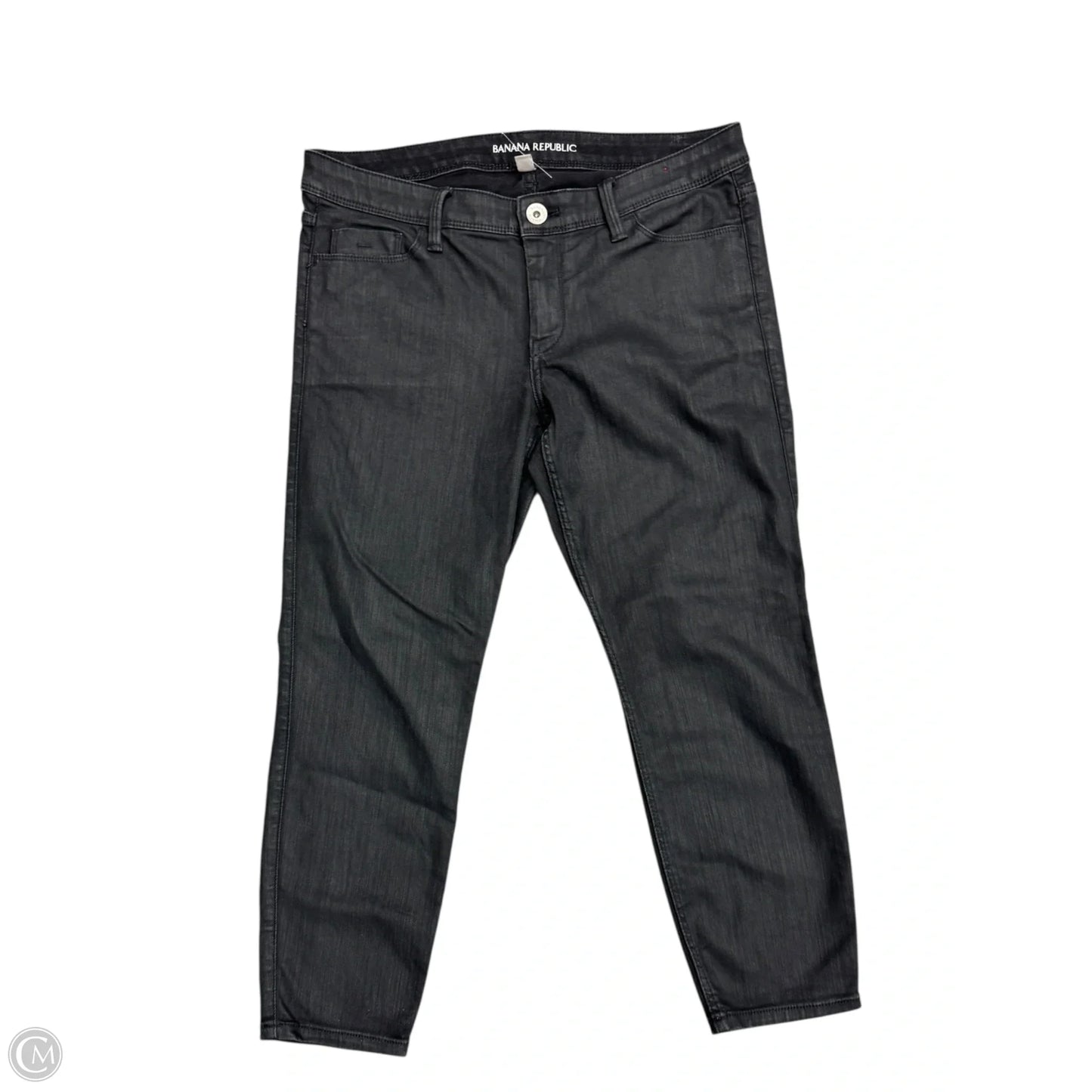 Pants Cropped By Banana Republic In Black, Size: 10p