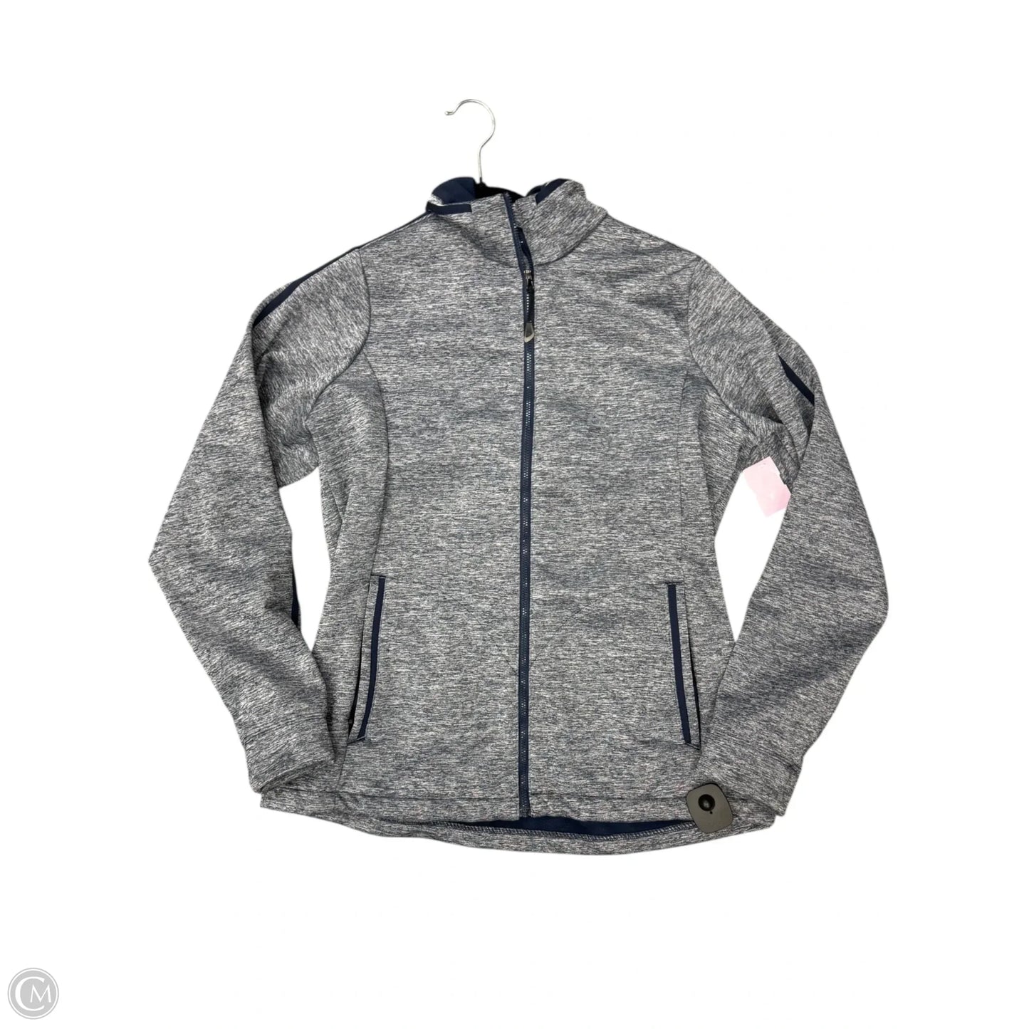 Athletic Jacket By Clothes Mentor In Blue, Size: L