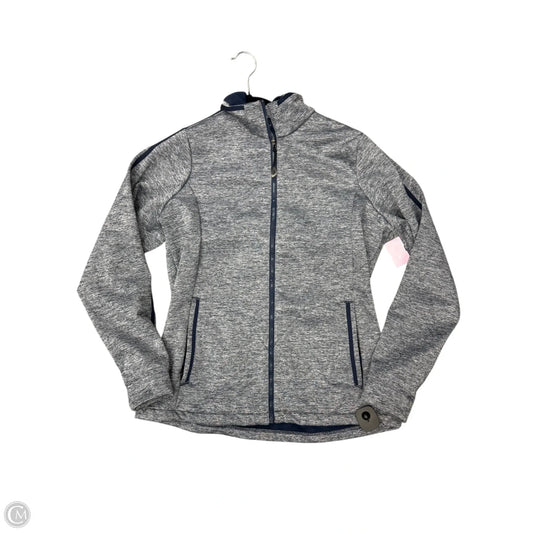 Athletic Jacket By Clothes Mentor In Blue, Size: L