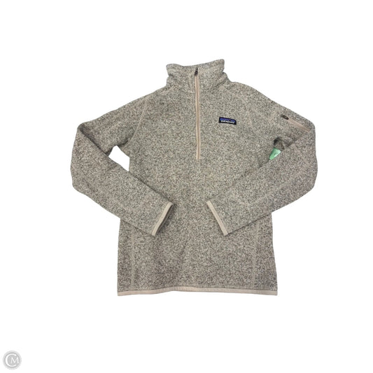 Sweatshirt Collar By Patagonia In Tan, Size: Xs