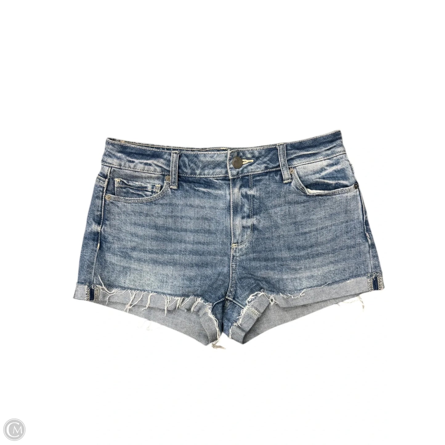 Shorts By Paige In Blue Denim, Size: 4